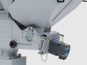MINIBLEND V hybrid: Angled dosing screws